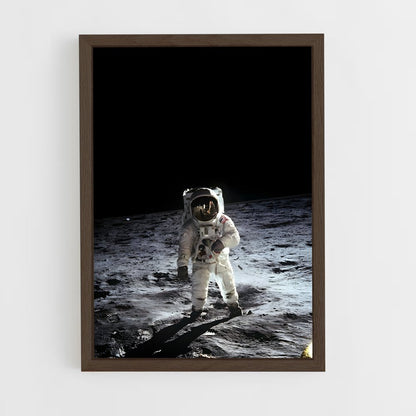 ap-neil armstrong-3 cadre Bois foncé
