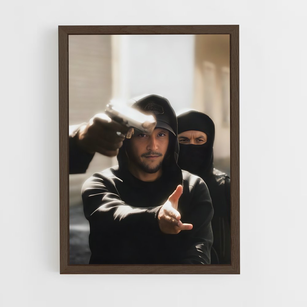ap-nekfeu-7 cadre Bois foncé