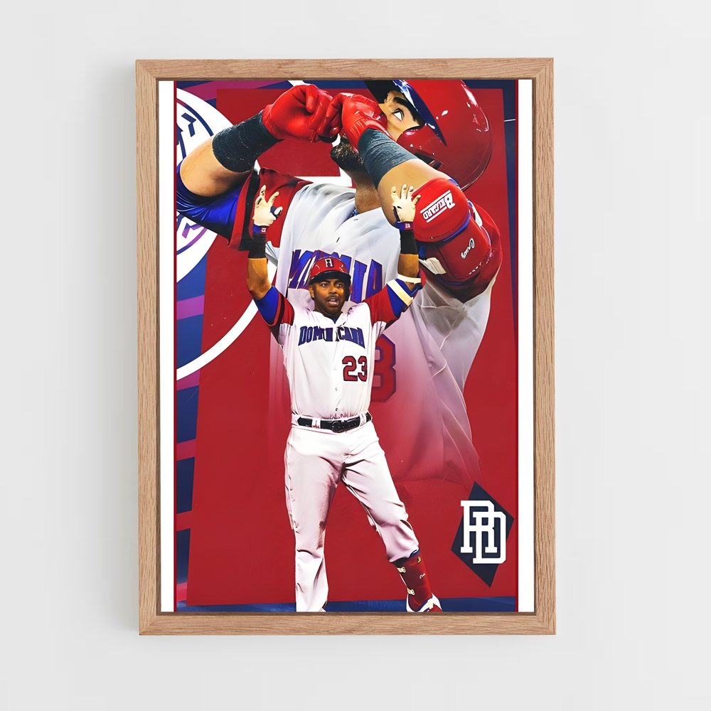 ap-nelson cruz-4 cadre Bois clair