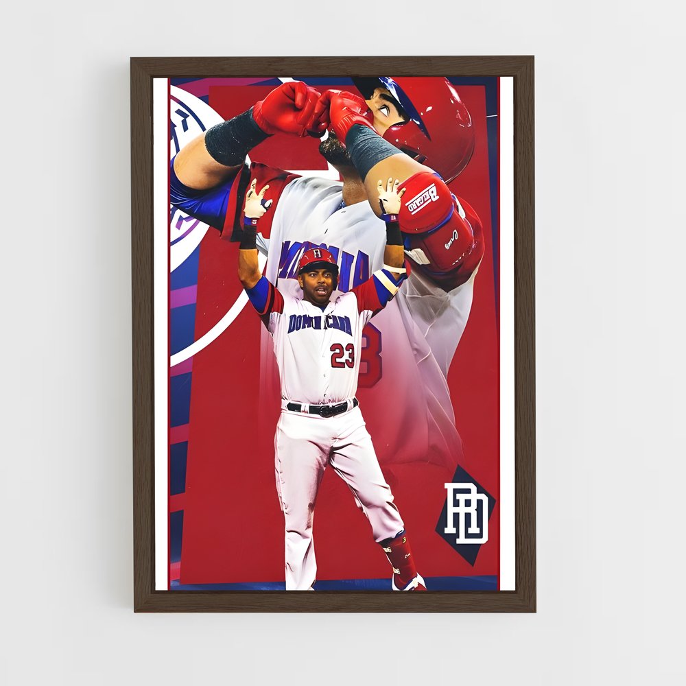 ap-nelson cruz-4 cadre Bois foncé
