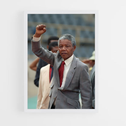 ap-nelson mandela-5 cadre Blanc