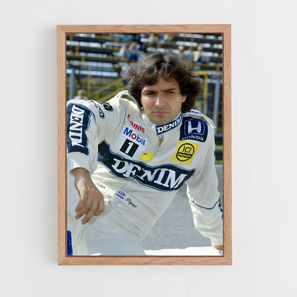 ap-nelson piquet-5 cadre Bois clair