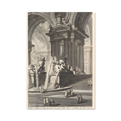 Poster Escalier Vers l'Éternité