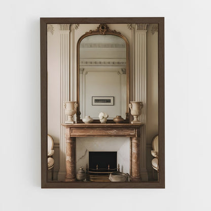 ap-neoclassicism-8 cadre Bois foncé