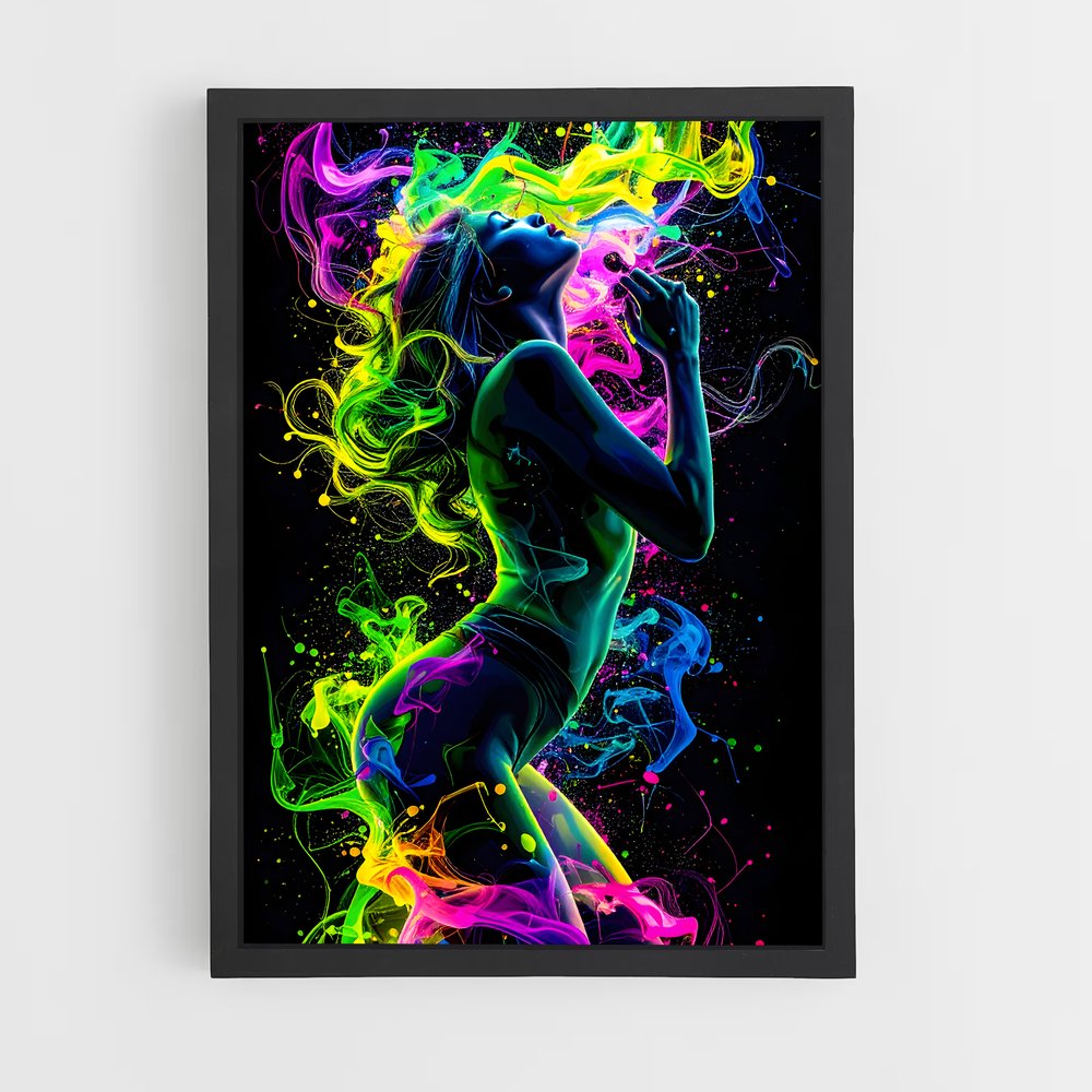 ap-neon-4 cadre Noir