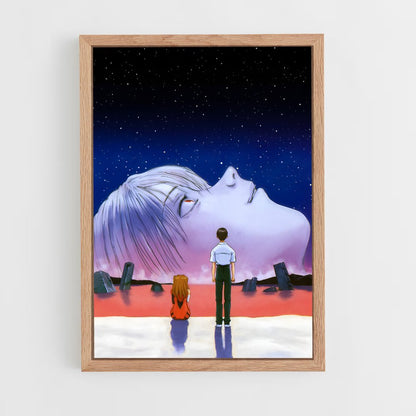ap-neon genesis evangelion-1 cadre Bois clair