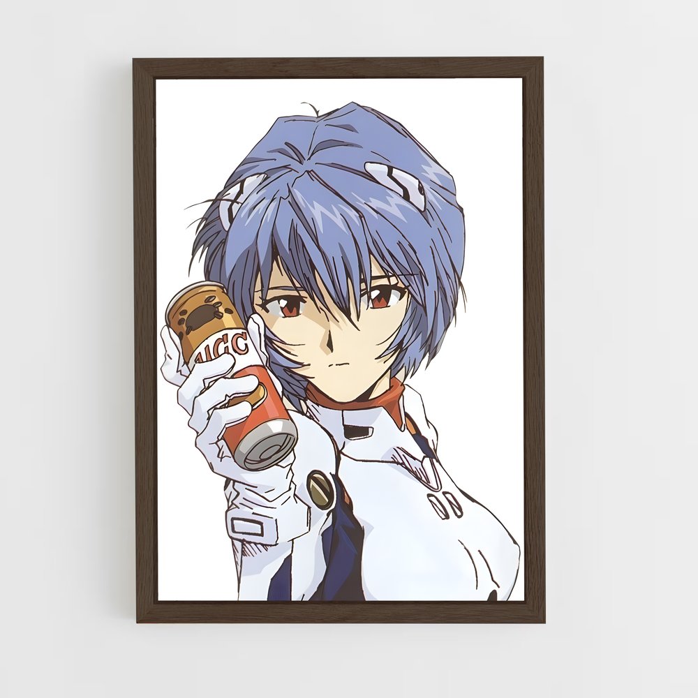 ap-neon genesis evangelion-4 cadre Bois foncé