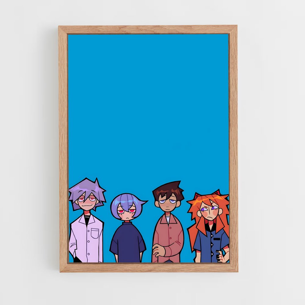 ap-neon genesis evangelion-5 cadre Bois clair