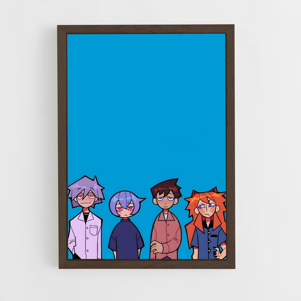 ap-neon genesis evangelion-5 cadre Bois foncé