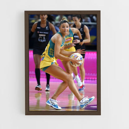 ap-netball world cup-1 cadre Bois foncé