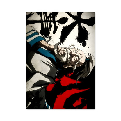 Poster Visage de Sang