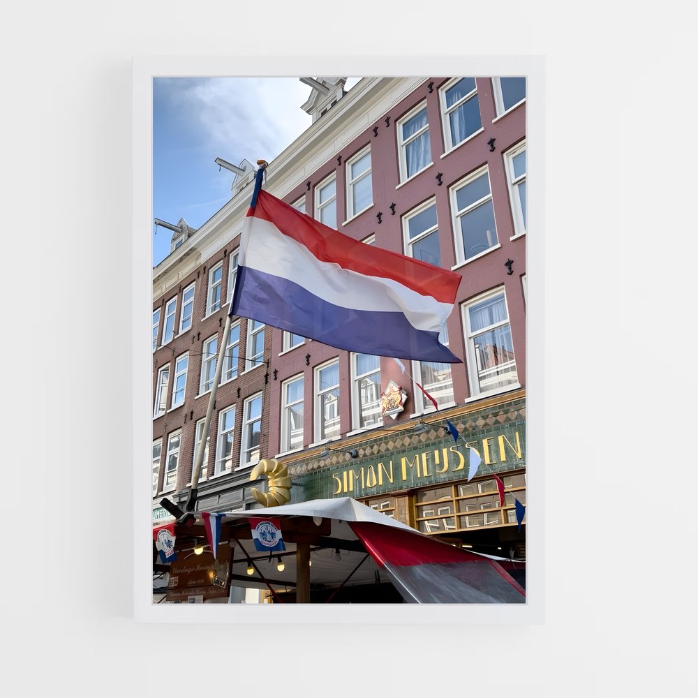 ap-netherlands flag-1 cadre Blanc