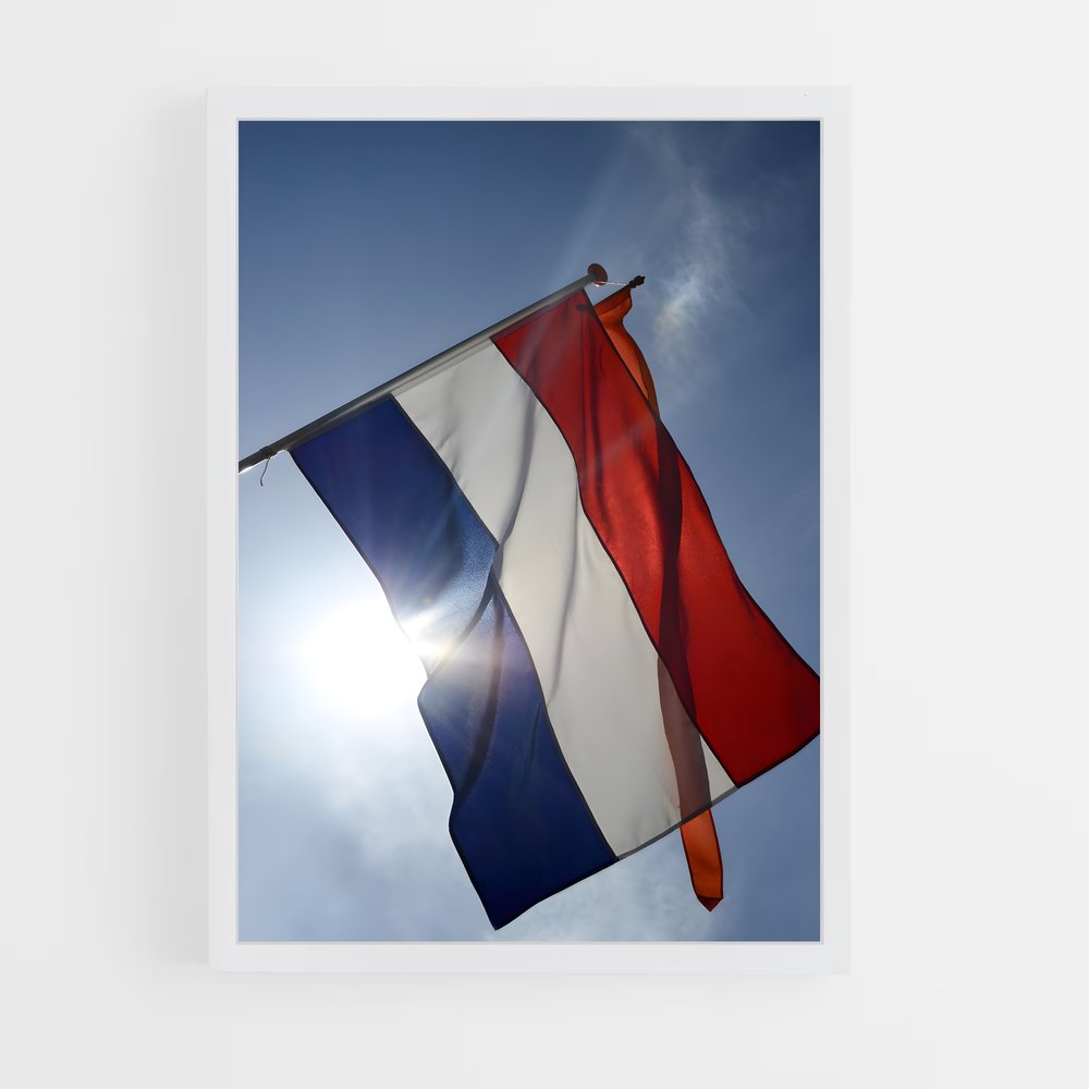 ap-netherlands flag-5 cadre Blanc