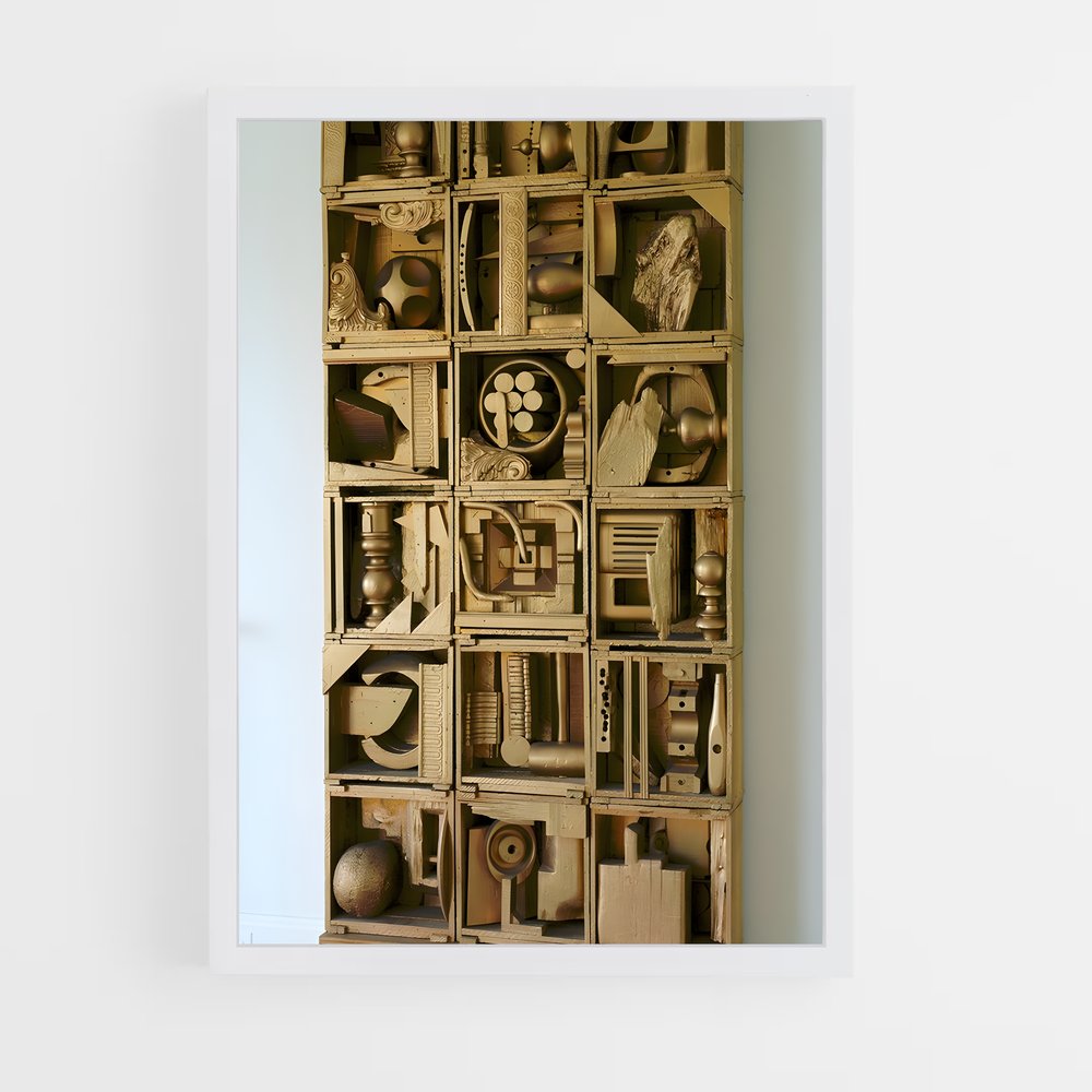 ap-nevelson assemblages-2 cadre Blanc