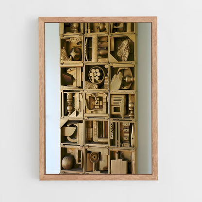 ap-nevelson assemblages-2 cadre Bois clair