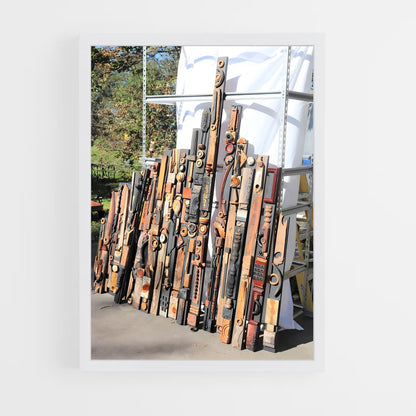 ap-nevelson assemblages-3 cadre Blanc