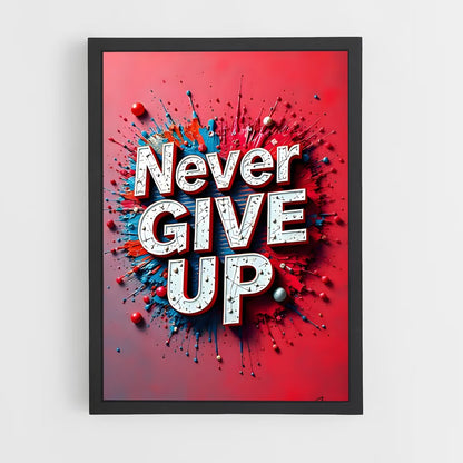 ap-never give up-3 cadre Noir