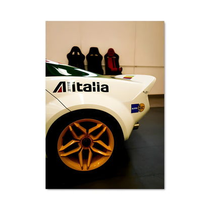 Poster Stratos Racing