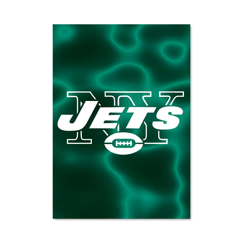 Poster Jets en Vert