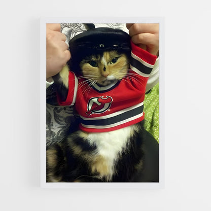 ap-new jersey devils-3 cadre Blanc