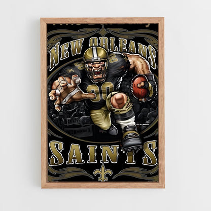 ap-new orleans saints-4 cadre Bois clair
