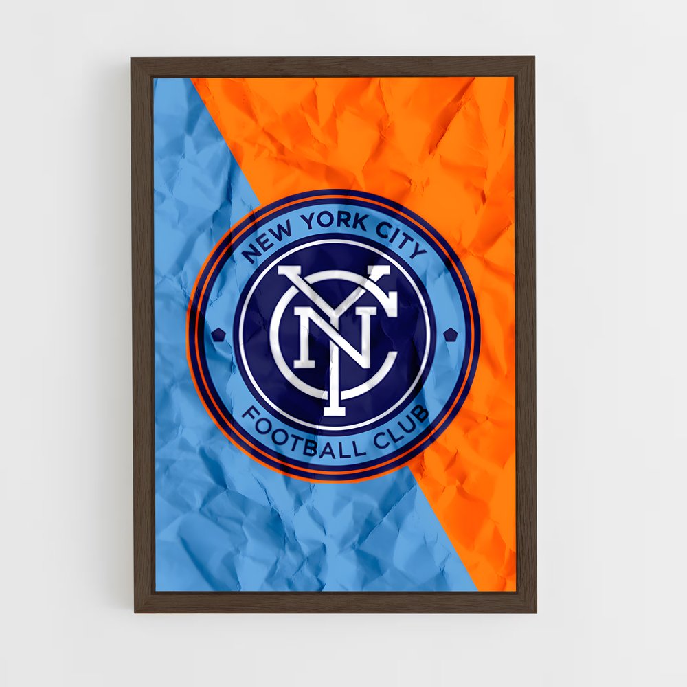 ap-new york city fc-4 cadre Bois foncé