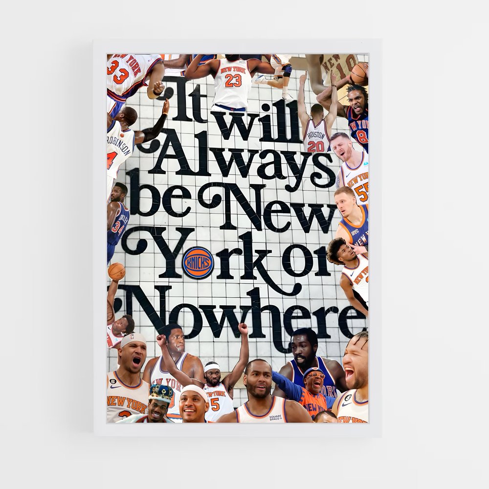 ap-new york knicks-2 cadre Blanc