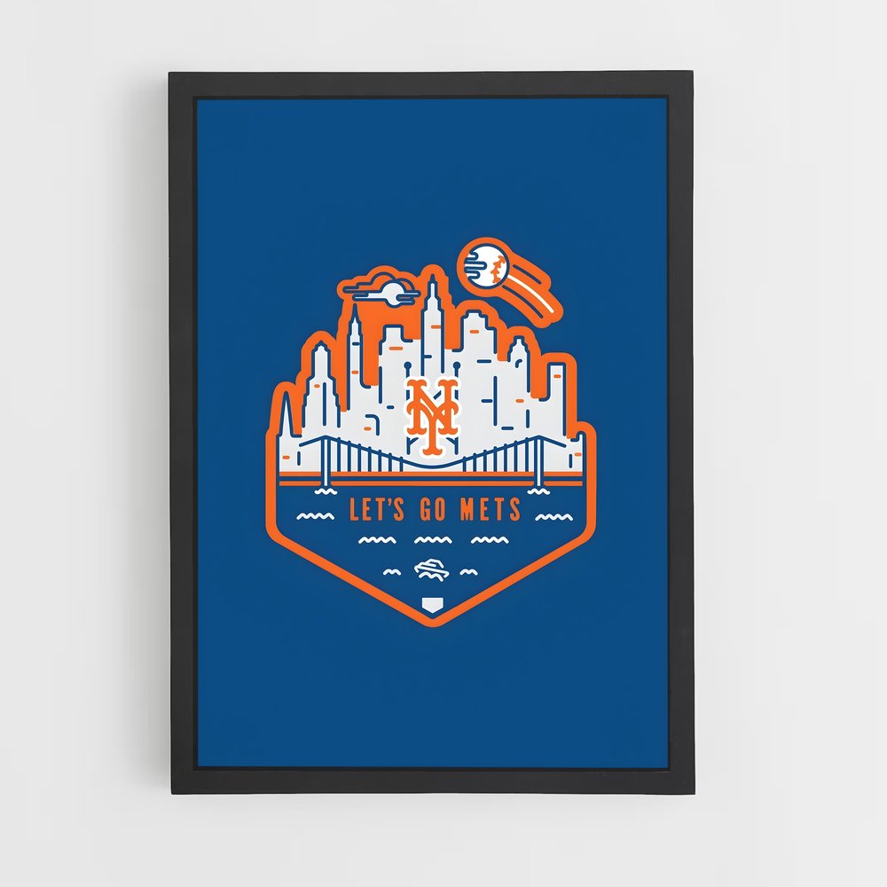 ap-new york mets-10 cadre Noir