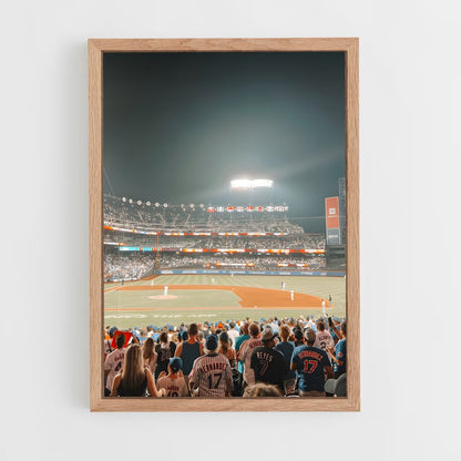ap-new york mets-6 cadre Bois clair