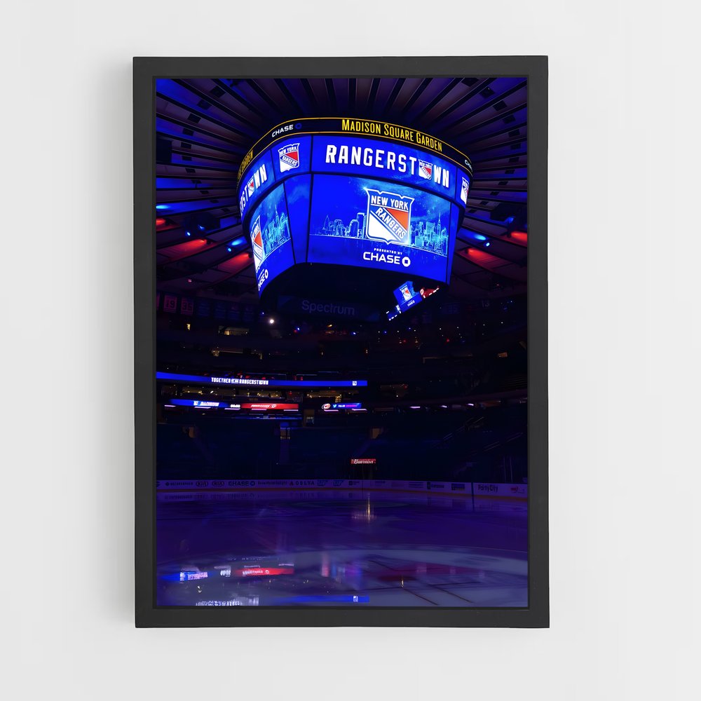 ap-new york rangers-6 cadre Noir