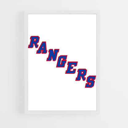ap-new york rangers-8 cadre Blanc