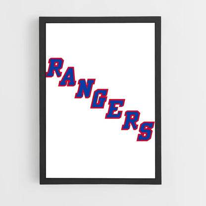ap-new york rangers-8 cadre Noir
