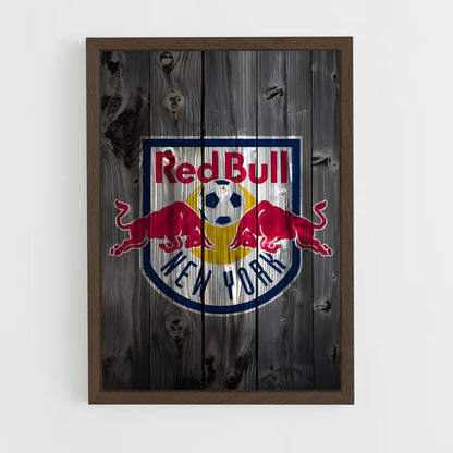 ap-new york red bulls-4 cadre Bois foncé