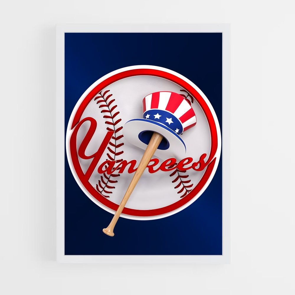 ap-new york yankees-10 cadre Blanc