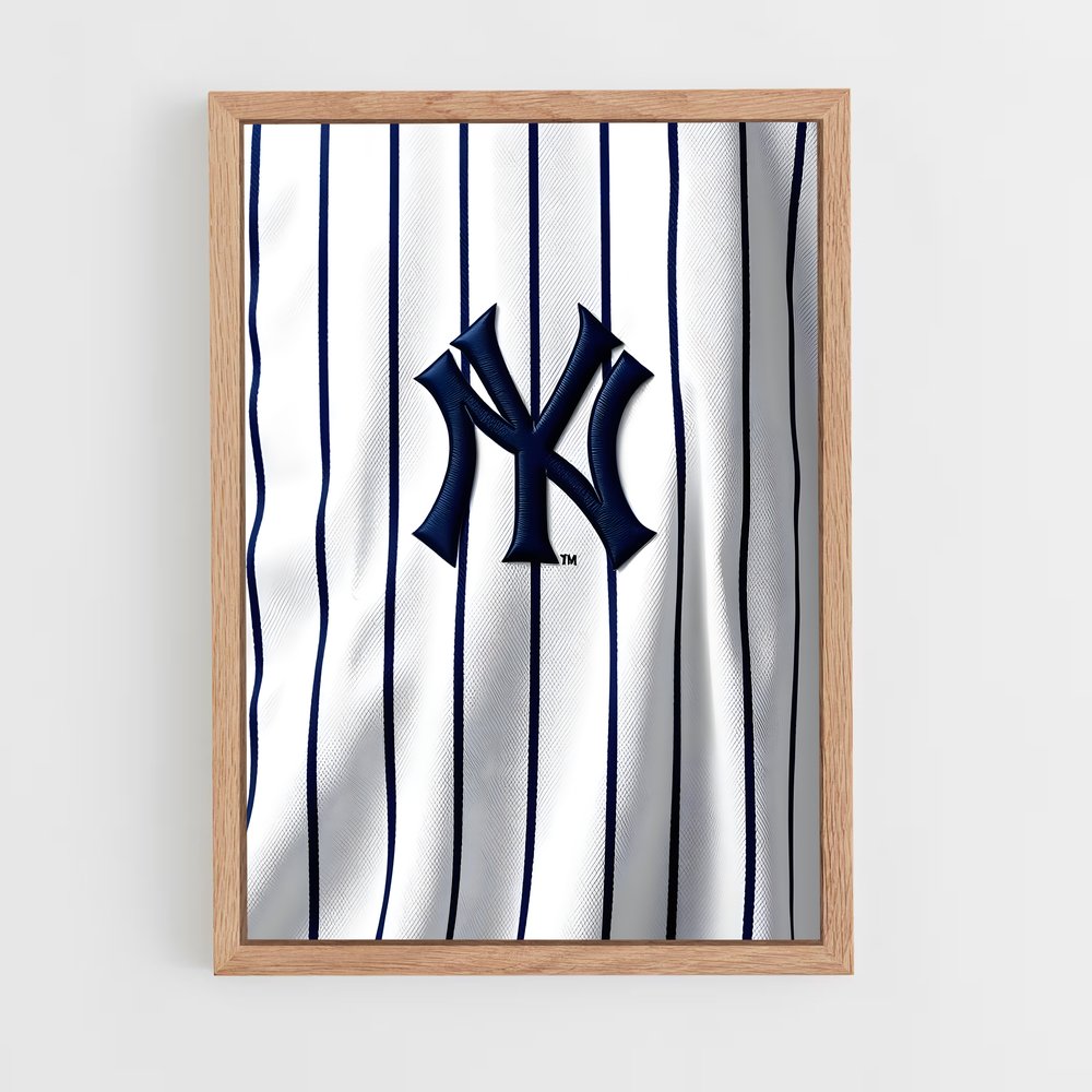 ap-new york yankees-11 cadre Bois clair