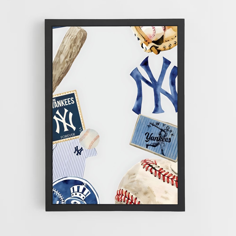 ap-new york yankees-12 cadre Noir