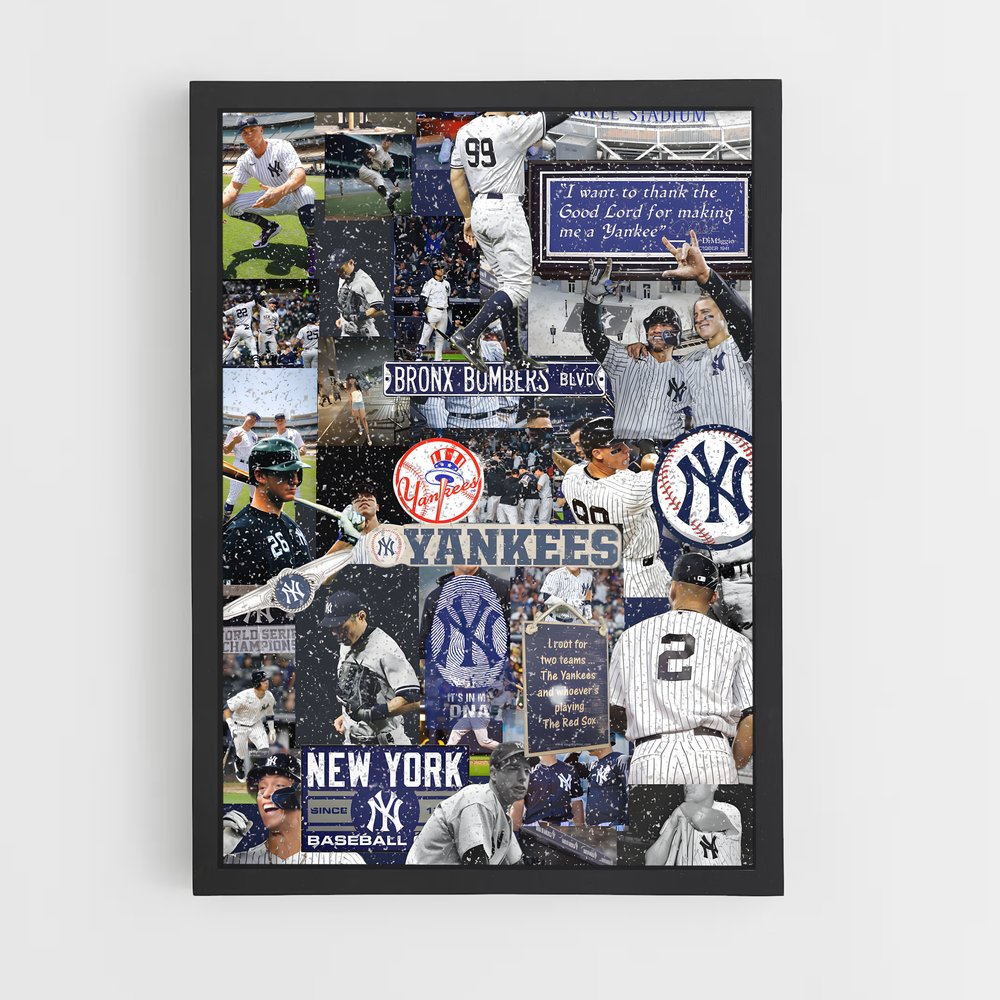 ap-new york yankees-4 cadre Noir