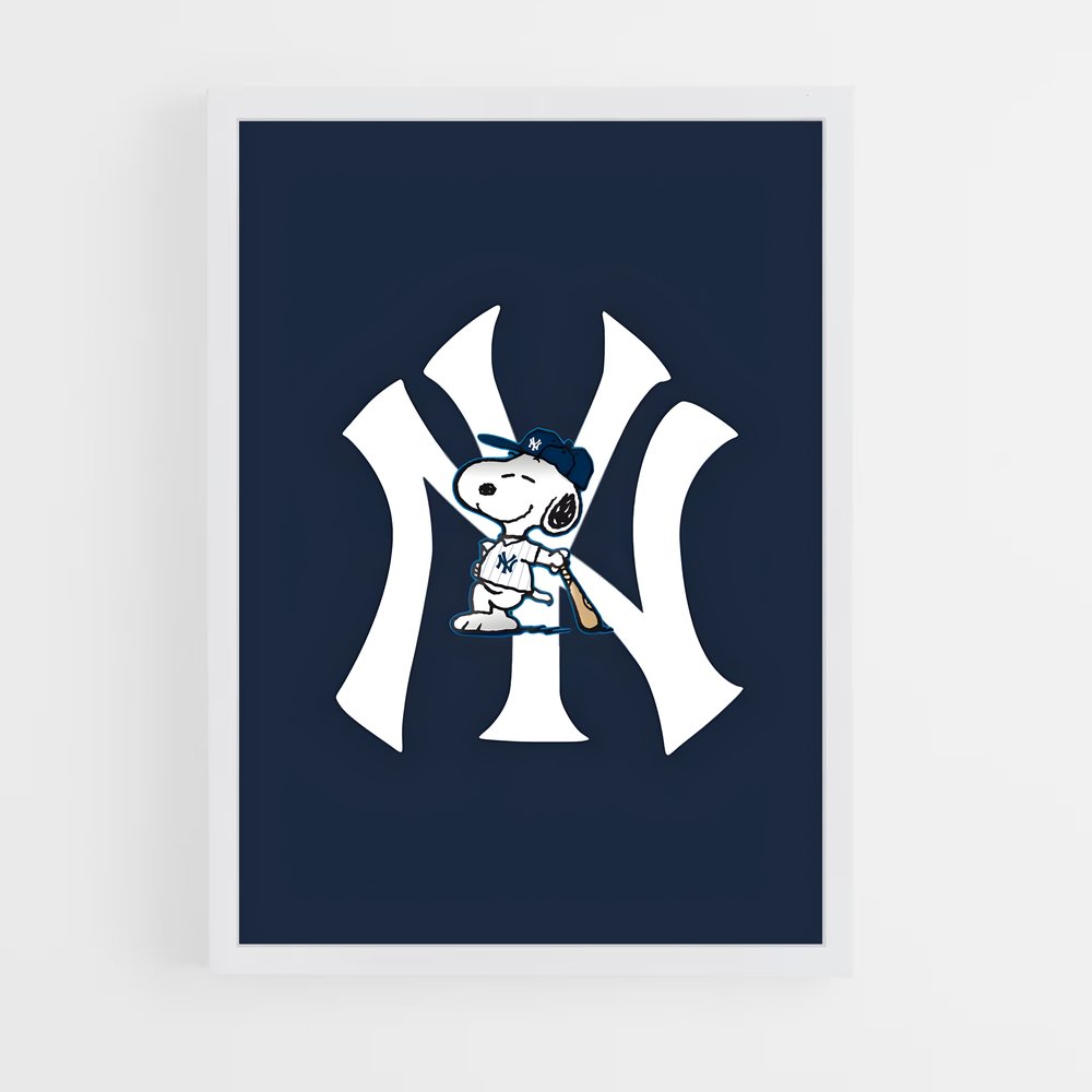 ap-new york yankees-5 cadre Blanc