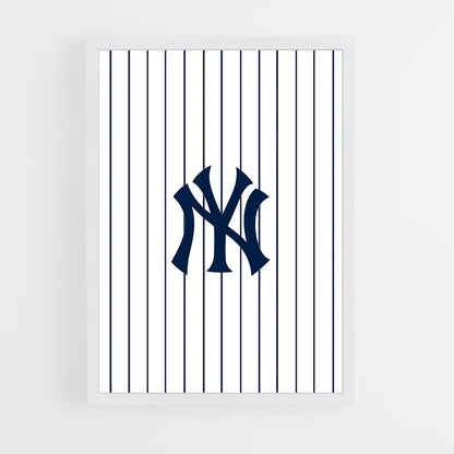 ap-new york yankees-7 cadre Blanc