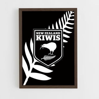 ap-new zealand national football team-4 cadre Bois foncé