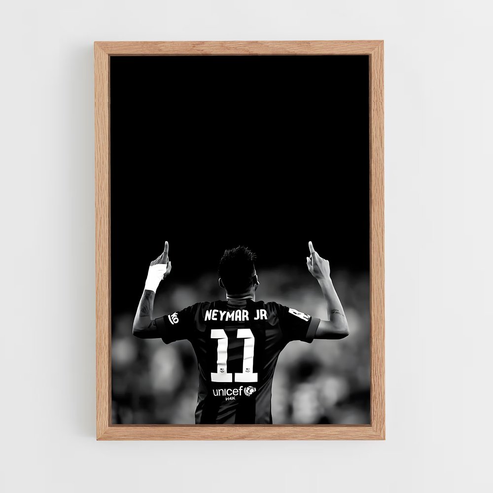 ap-neymar-3 cadre Bois clair
