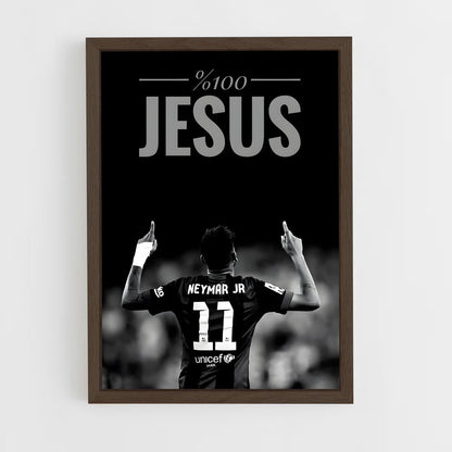 ap-neymar-8 cadre Bois foncé