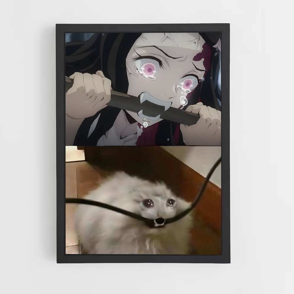 ap-nezuko kamado-3 cadre Noir