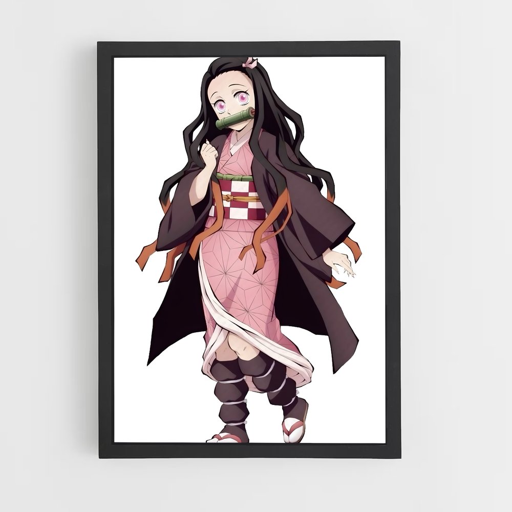 ap-nezuko kamado-5 cadre Noir