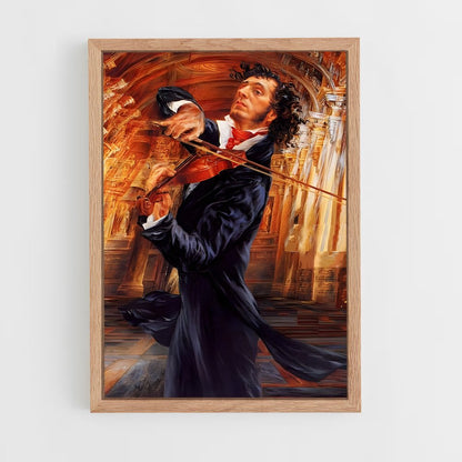 ap-niccolo paganini-1 cadre Bois clair