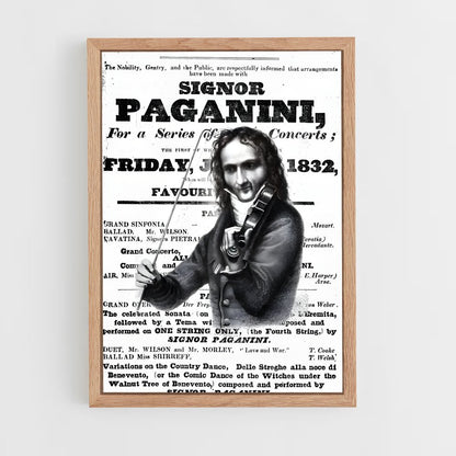 ap-niccolo paganini-3 cadre Bois clair
