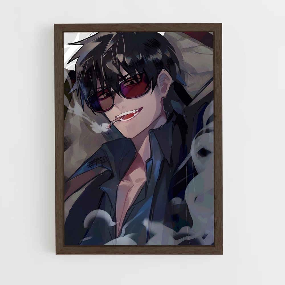 ap-nicholas d wolfwood-1 cadre Bois foncé