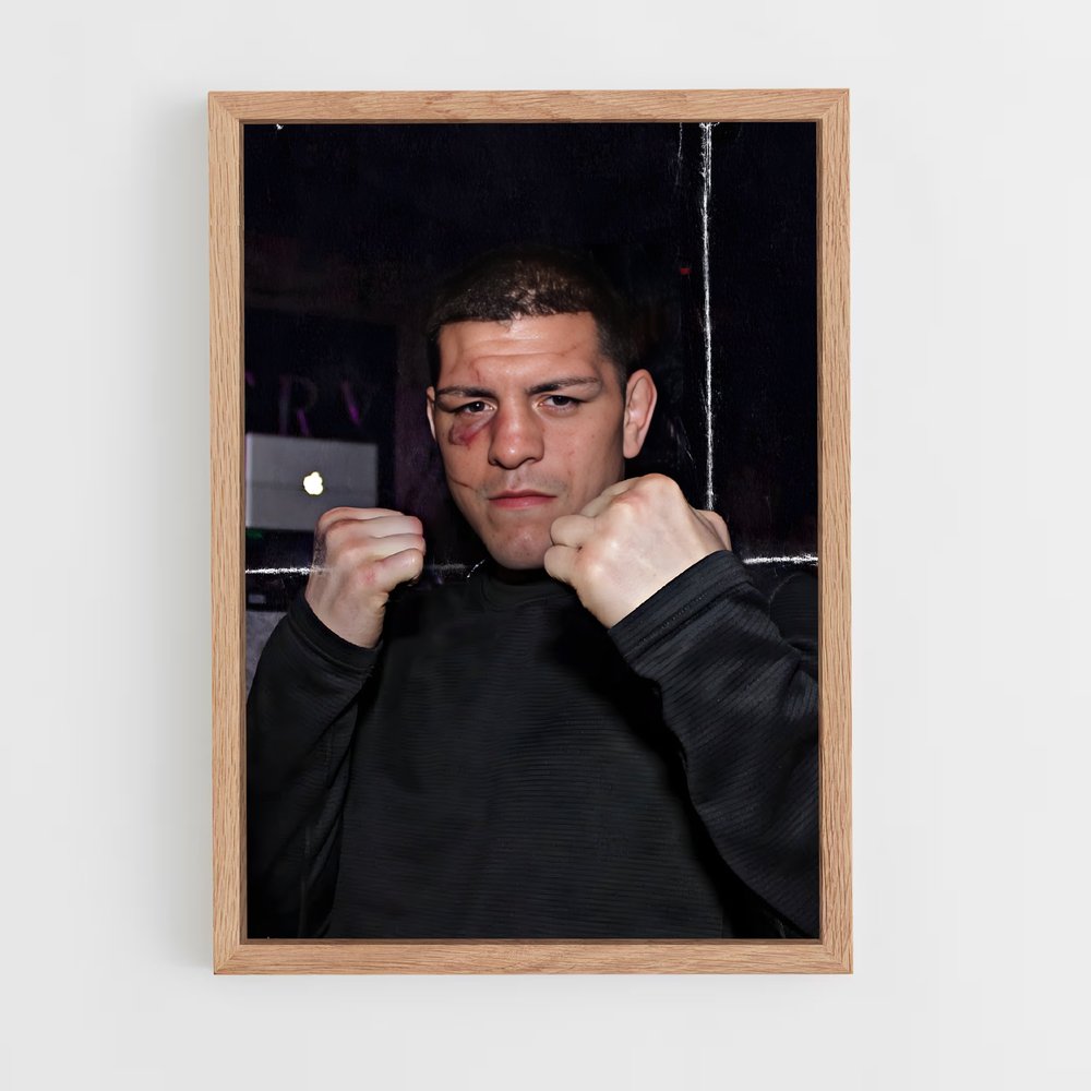 ap-nick diaz-3 cadre Bois clair