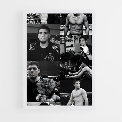ap-nick diaz-4 cadre Blanc