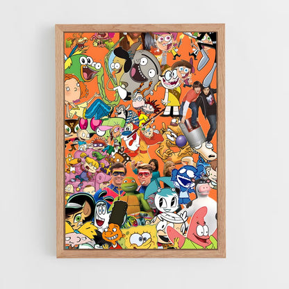 ap-nickelodeon-3 cadre Bois clair